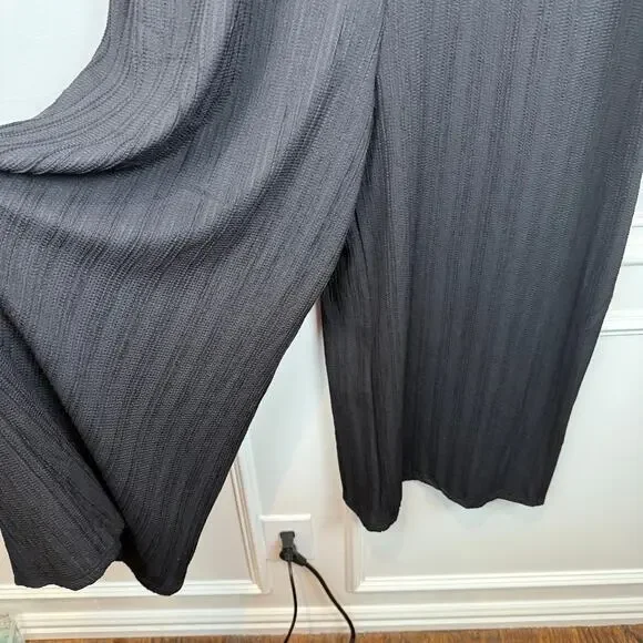 Umgee Black Sleeveless Jumpsuit NWT Small | Minimalist Boho Coastal Chic - Picture 3 of 7